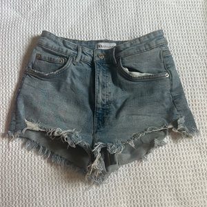 Zara jean shorts